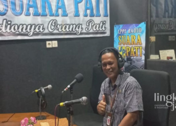 Kepala Disnaker Pati Bambang Agus. (Arif Febriyanto/Lingkarjateng.id)