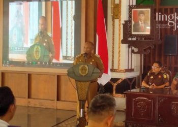 Pj Bupati Pati, Henggar Budi Anggoro. (Khairul Mishbah/Lingkarjateng.id)