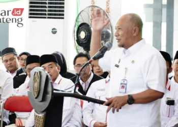 Pj Bupati Pati, Henggar Budi Anggoro. (Khairul Mishbah/Lingkarjateng.id)