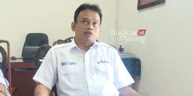 Kepala Perum Perhutani KPH Pati, Eko Teguh Prasetyo. (Khairul Mishbah/Lingkarjateng.id)