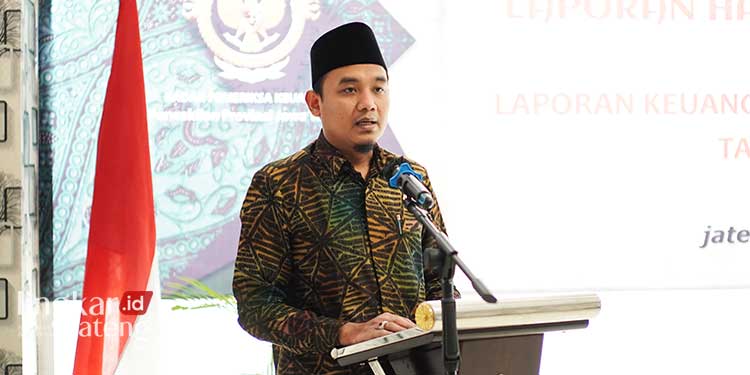 POTRET: Ketua DPRD Jepara, Haizul Ma'arif. (Tomi Budianto/Lingkarjateng.id)