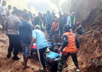 Longsor di Desa Waringin Dibantu Warga BPDB Kudus Berhasil Evakuasi 3 Korban