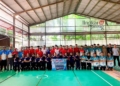 SIAP MENANG: Tim Sepak Takraw Kabupaten Pati latih tanding di Pemusatan Pendidikan dan Latihan Olahraga Pelajar (PPLOP) Jateng pada 5-7 Juni 2023. (Istimewa/Lingkarjateng.id)