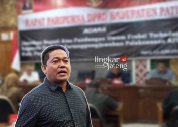 Ketua DPRD Pati, Ali Badrudin. (Lingkarjateng.id)