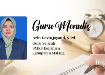 Meningkatkan Literasi Siswa dalam Pembelajaran Sejarah melalui Program Bersahabat dengan Buku 25 POTRET: Guru Sejarah SMK Kepanjen, Malang, Jawa Timur, Arin Devin Jayanti, S.Pd. (Istimewa/Lingkarjateng.id)