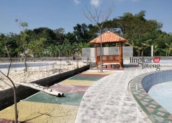 POTRET: Lokasi wisata Ketuwan Park di Desa Ketuwan, Kecamatan Kedungtuban, Kabupaten Blora. (Hanafi/Lingkarjateng.id)