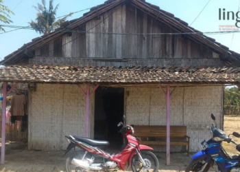 POTRET: Salah satu kediaman warga di Landoh, Kecamatan Sulang, Kabupaten Rembang yang mendapat bantuan program perbaikan RTLH. (Web Pemdes Landoh/Lingkarjateng.id)