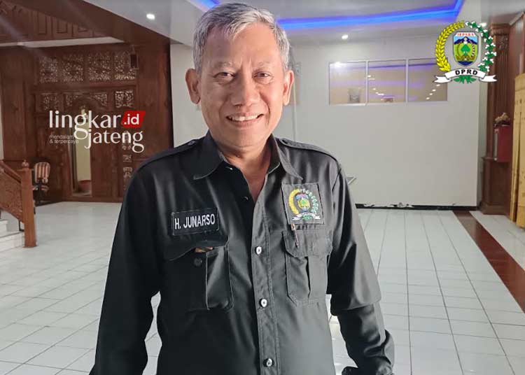 Wakil Ketua DPRD Jepara, Junarso. (Tomi Budianto/Lingkarjateng.id)