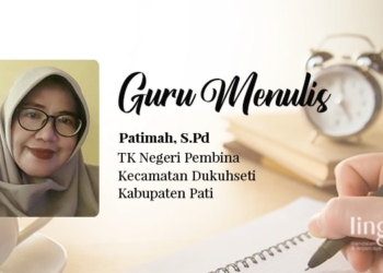 POTRET: Patimah, S.Pd Guru TK Negeri Pembina, Kecamatan Dukuhseti, Kabupaten Pati. (Istimewa/Lingkarjateng.id)