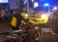 BARANG BUKTI: Satlantas Polres Salatiga mengamankan motor yang akan digunakan balap liar di Jalan Diponegoro Salatiga pada Minggu, 30 Juli 2023. (Polres Salatiga/Lingkarjateng.id)