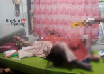 Seorang Istri di Demak Histeris Temukan Suaminya Meninggal dalam Kondisi Terlentang 25 KONDISI: Warga yang berbama Paulus Kasiyu (67) saat ditemukan meninggal dunia di kamarnya. (M Burhanuddin Aslam/Lingkarjateng.id)