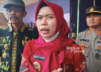 Bupati Demak, Eisti’anah. (M Burhanuddin Aslam/Lingkarjateng.id)
