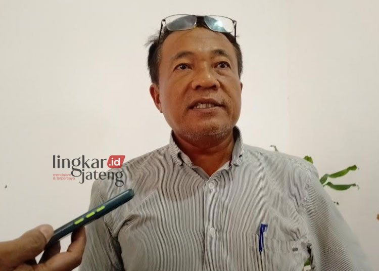 Pasopati Harap Pengisian Perades Dipercepat Sebelum Tahun Pemilu 25 Ketua Pasopati Pati, Pandoyo. (Arif Febriyanto/Lingkarjateng.id)