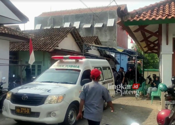 SUASANA DUKA : Kediaman seorang korban tawuran antar pelajar 20 Agustus 2023. (Arvian Maulana/Lingkarjateng.id)