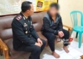 INVESTIGASI: Petugas Polsek Tayu menginvestigasi pelaku penganiayaan di Masjid Darussalam Kecamatan Tayu, Kabupaten Pati. (Dok. Humas Polres Pati/Lingkarjateng.id)