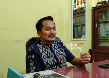 Kepala Bidang Pendidikan Dasar Disdikpora Kabupaten Kudus, Anggun Nugroho. (Nisa Hafizhotus Syarifa/Lingkarjateng.id)