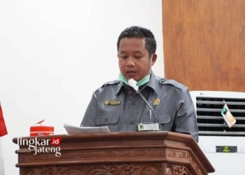 Anggota DPRD Pati, Teguh Bandang Waluyo. (Arif Febriyanto/Lingkarjateng.id)