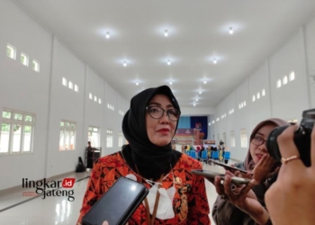 Kepala Disbudpar Kabupaten Kudus, Mutrikah. (Nisa Hafizhotus. S/Lingkarjateng.id)