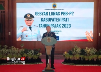 Kabid PBB-P2 BPKAD Pati, Sugiharto. (Arif Febriyanto/Lingkarjateng.id)