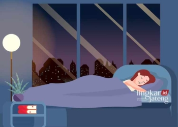 Sering Tidur dengan Lampu Nyala? Ini 5 Bahaya yang Perlu Diwaspadai 26 ILUSTRASI: Seseorang yang tidur malam dengan menyalakan lampu. (Freepik/Lingkarjateng.id)