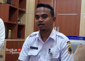 Sekretaris BKPP Pati, Rizki Hermanu. (Arif Febriyanto/Lingkarjateng.id)