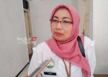 Kepala Dinkes Kabupaten Pati, Aviani Tritanti Venusia. (Setyo Nugroho/Lingkarjateng.id)