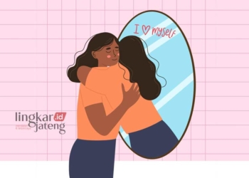 ILUSTRASI: Mencintai diri sendiri. (Freepik/Lingkarjateng.id)