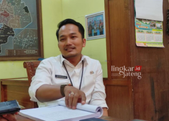 Kepala Bidang (Kabid) Pendidikan Dasar Disdikpora Kabupaten Kudus Anggun Nugroho. (Nisa Hafizhotus Syarifa/Lingkarjateng.id)