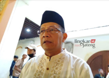 Kepala Disbudpar Kota Semarang, Wing Wiyarso. (Rizky Syahrul Al-Fath/Lingkarjateng.id)