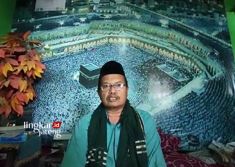 Dinilai Pro Kemajuan Pesantren, Ulama di Pati Dukung Prabowo-Gibran 25 Ketua Kanzus Sholawat Merah Putih Kabupaten Pati, K.H. Muhammad Abdul Hamid. (Dok. Pribadi/Lingkarjateng.id)