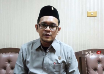POTRET: Ketua Fraksi PDIP DPRD Kudus, Achmad Yusuf Roni. (Ihza Fajar/Lingkarjateng.id)