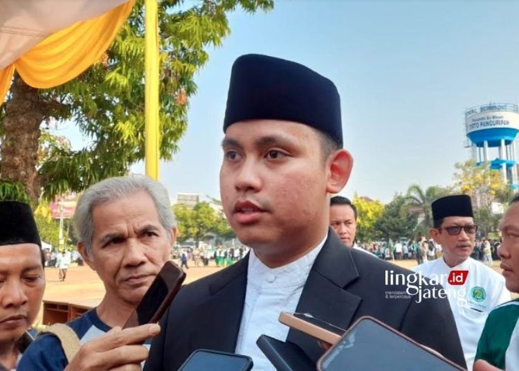 Kader Partai Golkar Kendal, Dico M. Ganinduto. (Arvian Maulanw/Lingkarjateng.id)