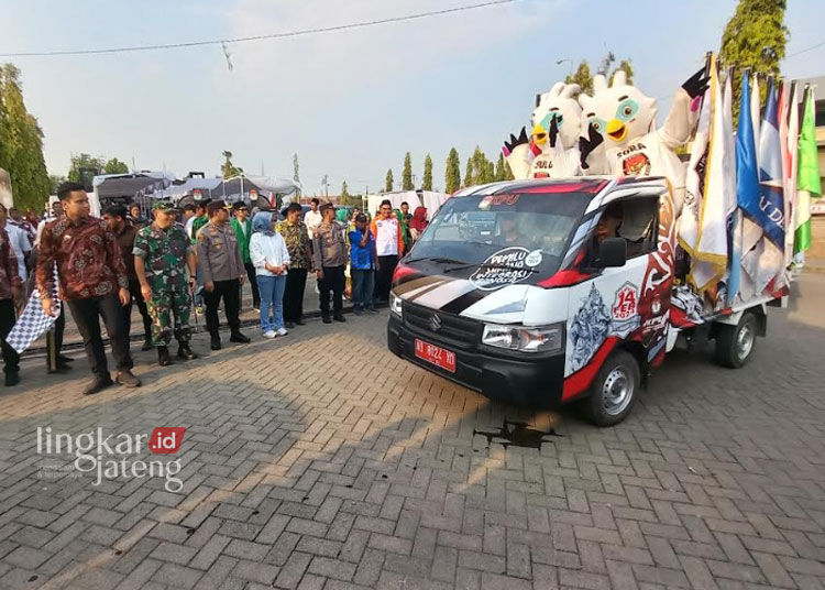 Estafet Bendera Kirab Pemilu 2024 Tiba Di Kendal, Rangkaian Acara Akan ...