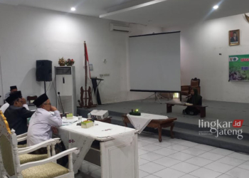PERINGATI HSN: Lomba Musabaqoh Tilawatil Qur'an yang digelar di Ruang Abdi Praja Setda Kendal, Minggu, 15 Oktober 2023. (Arvian Maulana/Lingkarjateng.id)