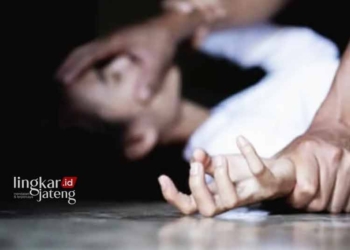 ILUSTRASI: Kekerasan dalam rumah tangga. (Antara/Lingkarjateng.id)