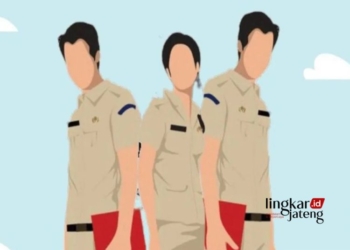 ILUSTRASI: Pegawai pemerintah. (Antara/Lingkarjateng.id)