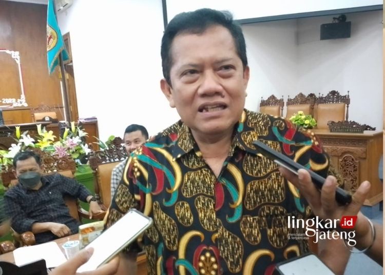Anggota Komisi B DPRD Pati, Sukarno. (Arif Febriyanto/Lingkarjateng.id)