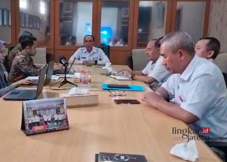 DISKUSI: Kunjungan Tim Komnas HAM di Kantor BPN Pati pada Rabu, 25 Oktober 2023. (Dok. Humas BPN Pati/Lingkarjateng.id)