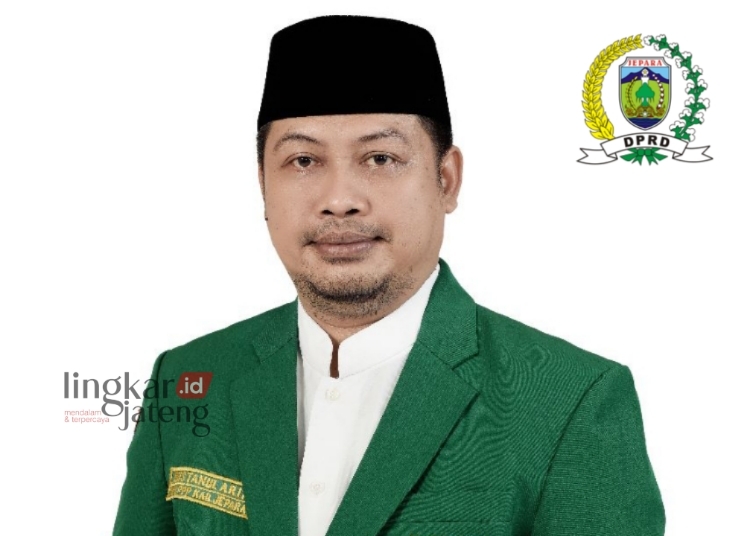 POTRET: Ketua Fraksi PPP DPRD Jepara, Bustanul Arif. (Muslichul Basid/Lingkarjateng.id)