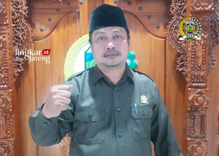 Anggota DPRD Jepara, Bustanul Arif. (Tomi Budianto/Lingkarjateng.id)