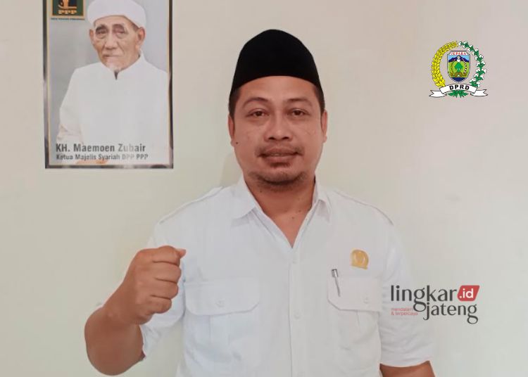 Anggota DPRD Jepara, Bustanul Arif. (Tomi Budianto/Lingkarjateng.id)