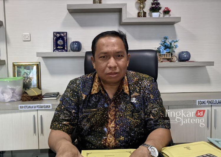 Kepala Dindagkop UKM Kabupaten Demak, Iskandar Zulkarnain. (M. Burhanuddin Aslam/Lingkarjateng.id)