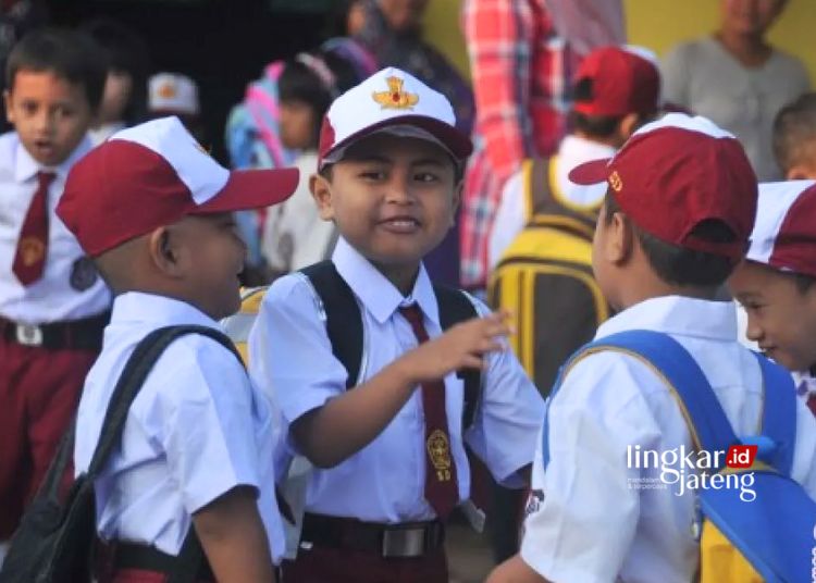 ILUSTRASI: Siswa Sekolah Dasar. (Antara/Lingkarjateng.id)