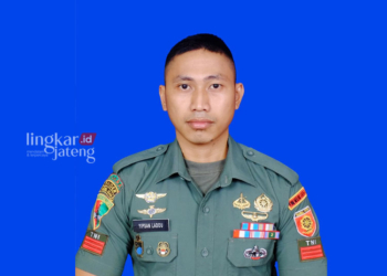 PRAKA YIPSAN LADAU: Prajurit TNi Yonif MR 411/Pandawa, Praka Yipsan Ladau yang gugur usai terjadi kontak senjata dengan Kelompok Kriminal Bersenjata (KKB) di Pos Paro, Distrik Paro, Kabupaten Nduga, Papua Pegunungan pada Sabtu, 25 November 2023. (Dokumentasi untuk Lingkarjateng.id)