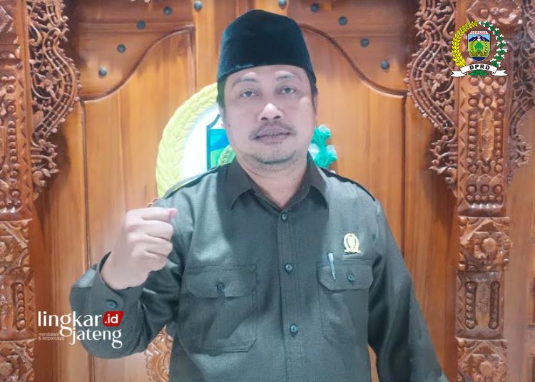 Anggota DPRD Kabupaten Jepara, Bustanul Arif. (Tomi Budianto/Lingkarjateng.id)