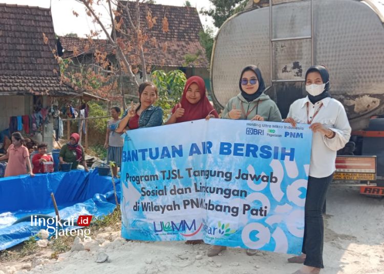 Bantu Atasi Dampak Kekeringan Pnm Salurkan 107 Tangki Air Bersih Di Pati