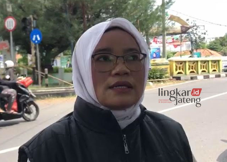 Koordinator Divisi Penanganan Pelanggaran dan Data Informasi Bawaslu Demak Kusfitria Marstyasih. (M. Burhanuddin Aslam/Lingkarjateng.id)