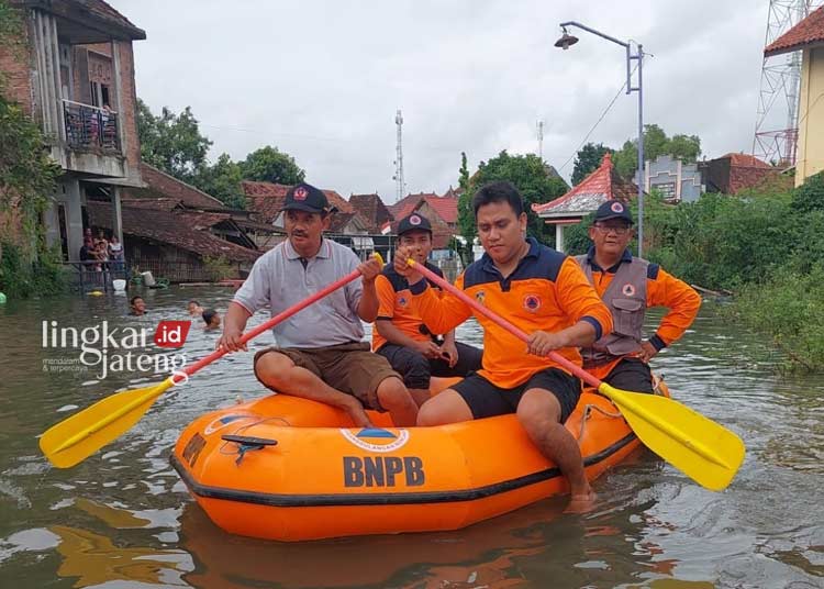 Belasan Kecamatan di Jepara Berpotensi Banjir Warga Diimbau Waspada