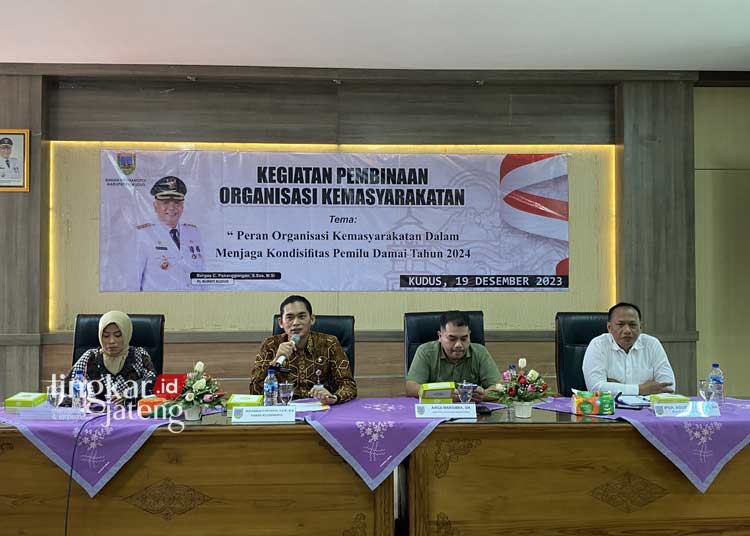 Kesbangpol Kudus Libatkan Ormas Wujudkan Demokrasi Berkualitas