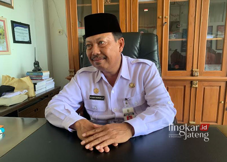 Kepala Plh BPBD Kabupaten Demak, Agus Nugroho Luhur Pambudi. (M. Burhanuddin Aslam/Lingkarjateng.id)